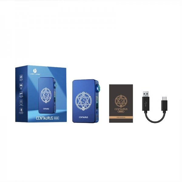 BOX CENTAURUS M200 200 W 2 X 18650 - LOST VAPE - PACKAGING