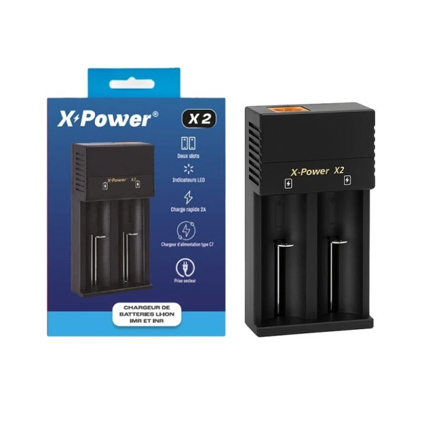 CHARGEUR X2 - X POWER - PACAGING