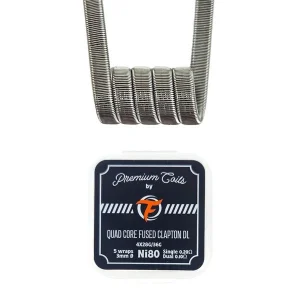 COIL QUAD CORE FUSED CLAPTON NI 80 - FUMYTECH