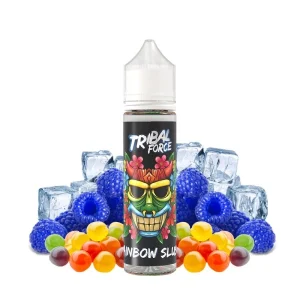 E-LIQUIDE RAINBOW SLUSH 0 MG 50 ML - TRIBAL FORCE