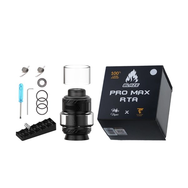 Blaze Pro Max RTA 5.5/8.5ml 28mm - Thunder Cloud x Mike Vapes – Image 2