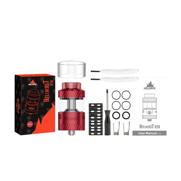 HELLBEAST RTA 25MM CONTENUE - HELLVAPE