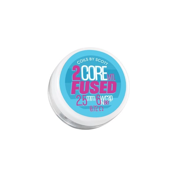 mtl-fused-clapton-0-72ohm-ni80-2pcs-coils-by-scott