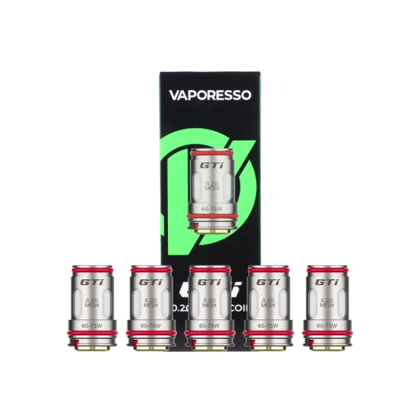 Résistances GTi Mesh 0.15/0.2/0.4/0.5Ω (5pcs) - Vaporesso